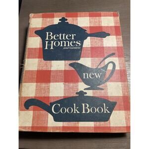 Vtg Better Homes and Gardens New Cook Book 5-Ring HC 1953/1962 Revised 5th Print